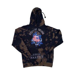 Positive Energy Bleach Dyed Hoodie